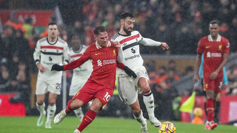 Premier League: Ruben Amorim põe travão ao líder num jogaço em Anfield