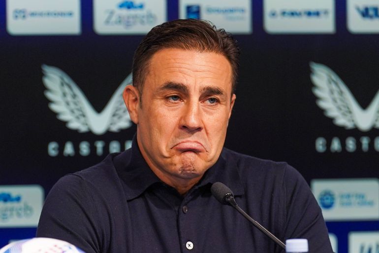 Cannavaro só durou três meses no Dínamo Zagreb