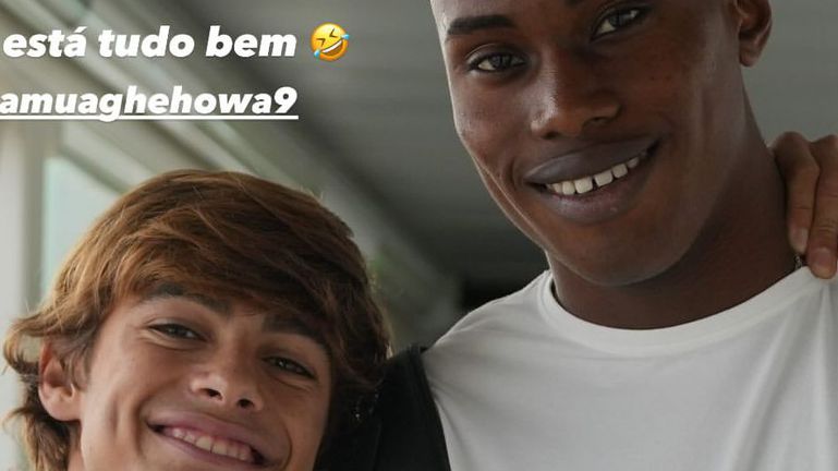 Mora e Samu 'de novo' amigos: «Já está tudo bem»