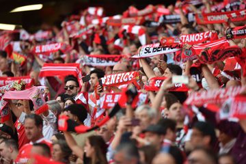 Adeptos do Benfica esgotaram bilhetes para o Estoril