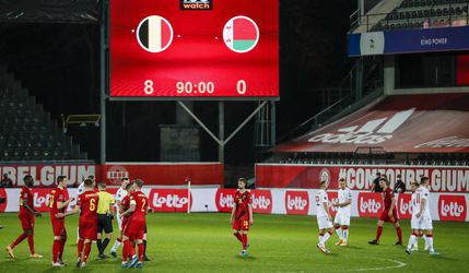 Belgický experiment s náhradníkmi vyšiel. Bielorusom nastrieľali 8 gólov