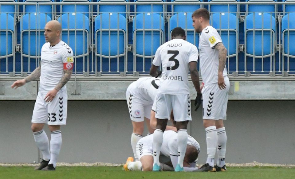 Radosť hráčov FK Senica