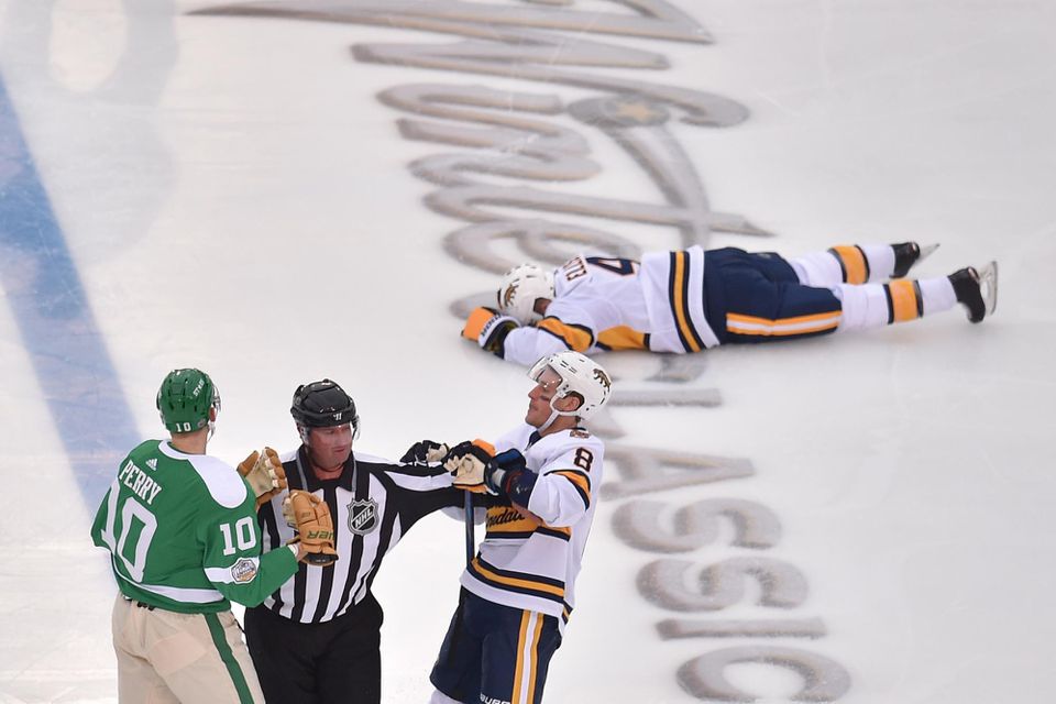Corey Perry po incidente v zápase Winter Classic