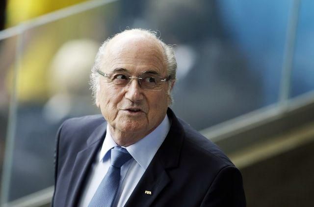 Sepp Blatter FIFA ilustracka2 foto