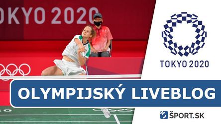LIVEBLOG: Tokio 2020 - sledujte denné dianie na letnej olympiáde v kocke (streda 28. júla)