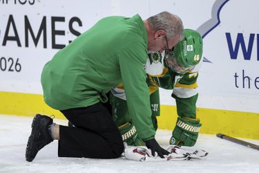 Muž s céčkom im bude chýbať. Kapitán Minnesoty obeťou drsného zákroku