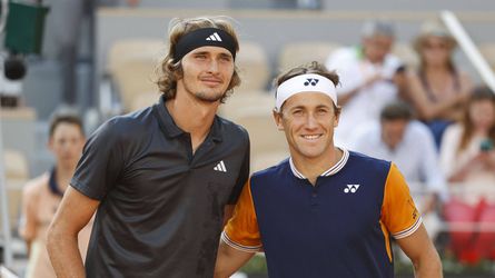 Casper Ruud - Alexander Zverev na Roland Garros (semifinále)