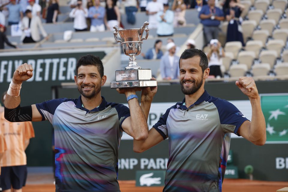 Roland Garros: Vo finále štvorhry sa Chorvátovi podarilo skompletizovať veľkú zbierku