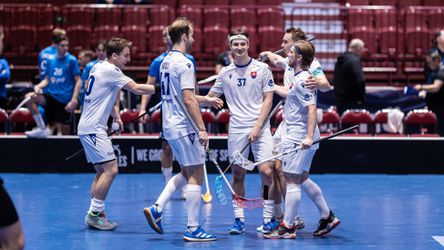 Historický úspech slovenského florbalu! Slováci zdolali Nemecko, hrdinom dvojgólový Dudovič