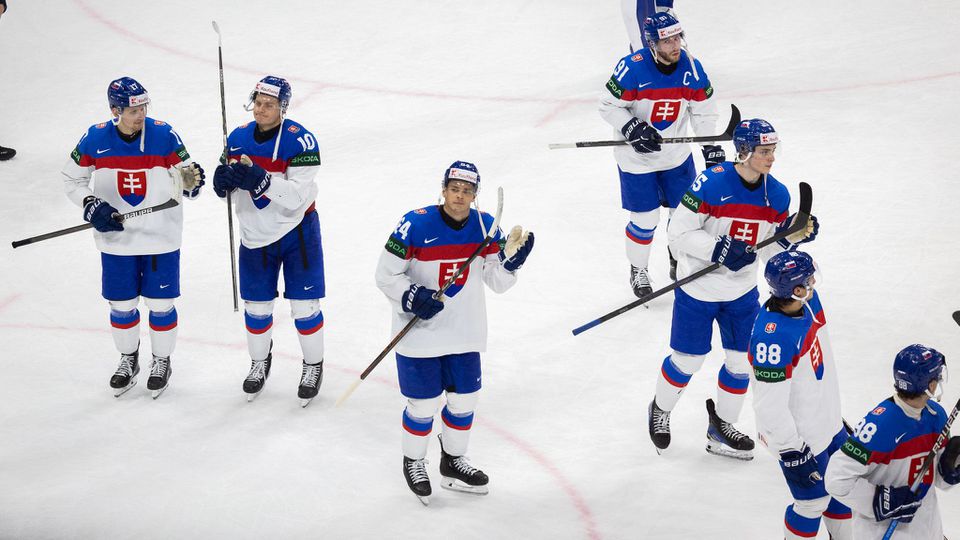 Štatistiky ako vizitka Slovenska po MS v hokeji. Vynikáme v tom najhoršom