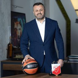 Željko Drčelić, predsednik KK Crvena zvezda