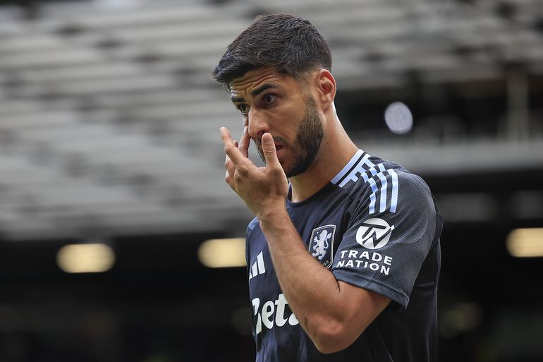 Marko Asensio na utakmici Premijer lige Mančester junajted - Aston Vila