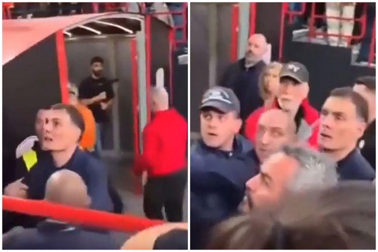 Barcokas izgubio kompas! Posle Zvezde besneo na konferenciji, sad je hteo i da se obračuna sa navijačima /VIDEO/